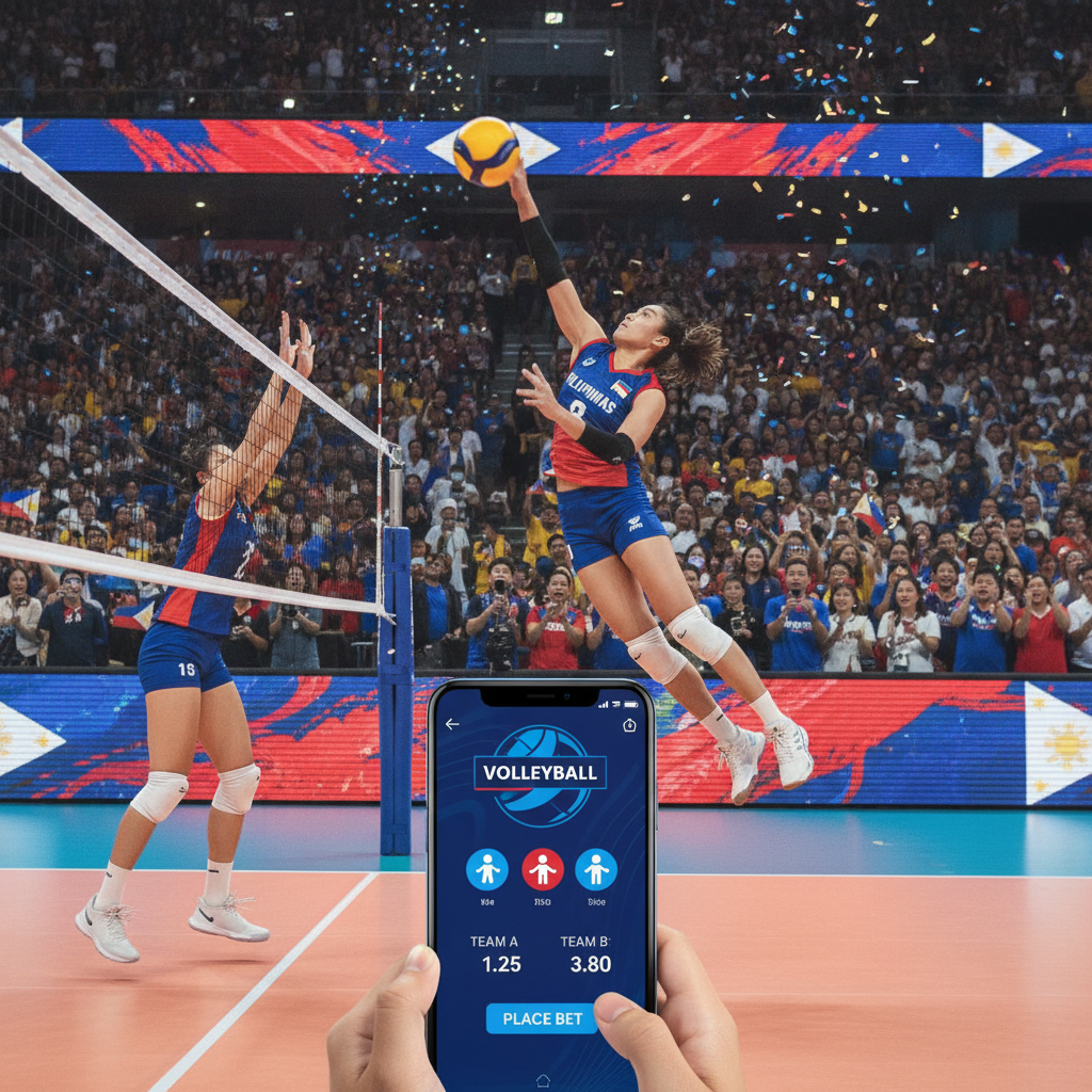Illustration: Fire Lion 88 Volleyball Betting: How to Get Started for Filipino Fans